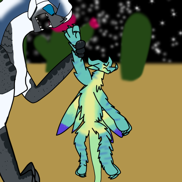 art trade I did on discord