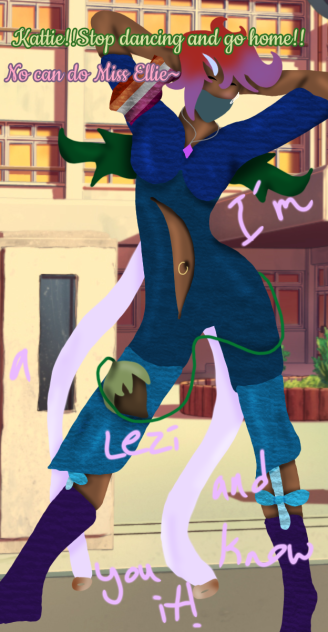 Katie(My Dear lessbian character)