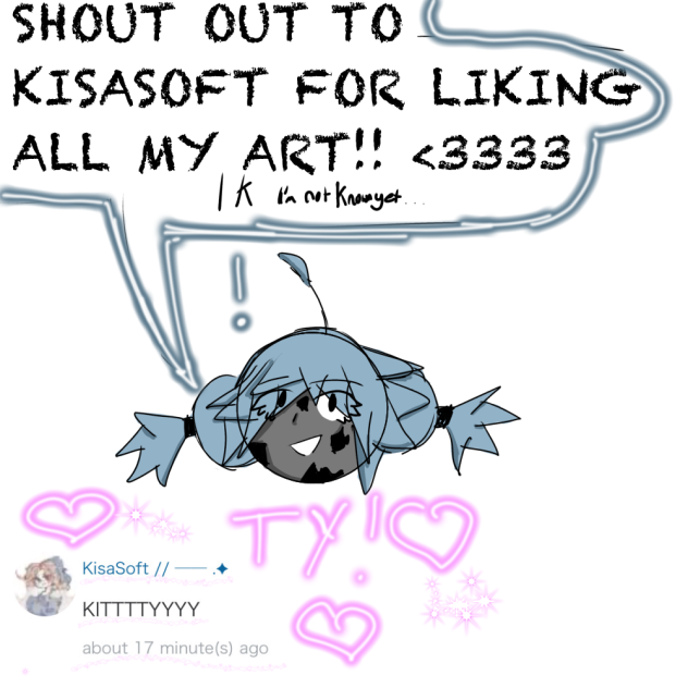 TYSM KISASOFT!!!