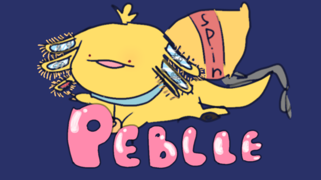 Pebble The Mixer Truck Axolotl