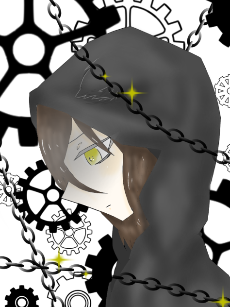 自分画（笑）描いてみた【黒虎】