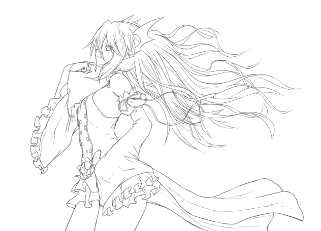 クルルツェペシ [線画]
