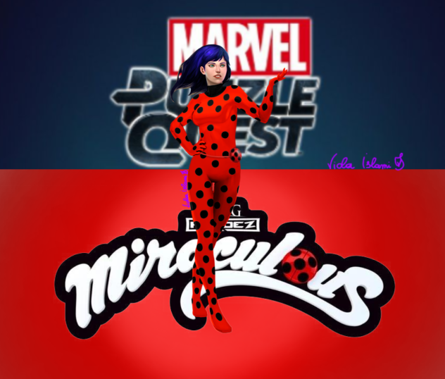 Lady Bug stile Jean Grey 💚❤
