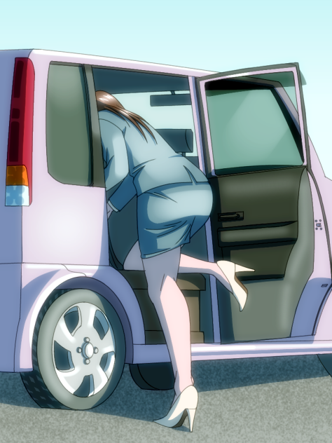 無防備なお姉さん