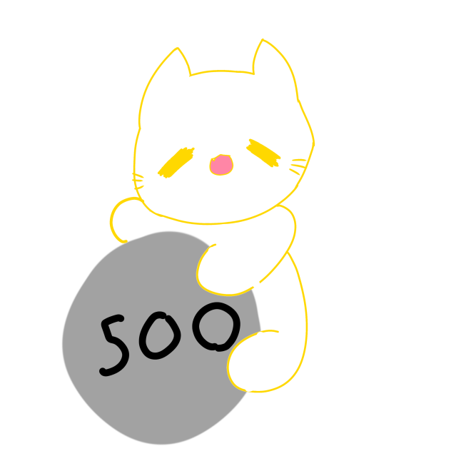 돈내놔 냥!유미캣 코인!(내 동생 그림)