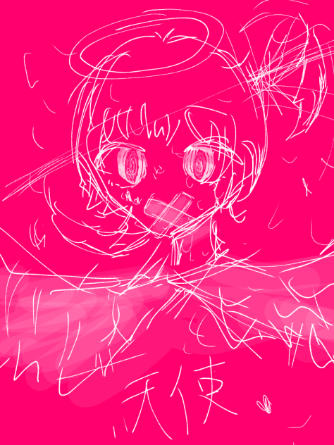 色素増えた天使