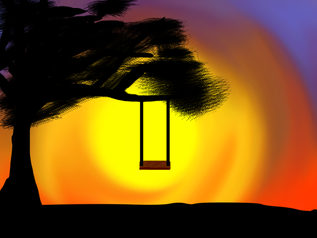 Sunset Swing - ibisPaint