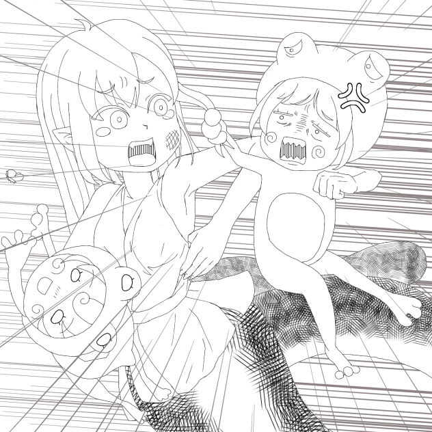 ヘビとカエルのぼうけん①