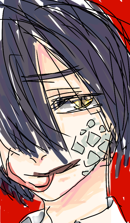 蛇擬人化 Ibispaint