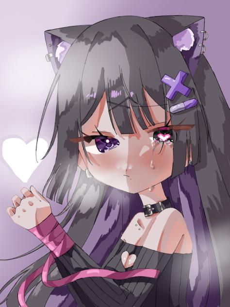 🎀🐈‍⬛　塗り絵