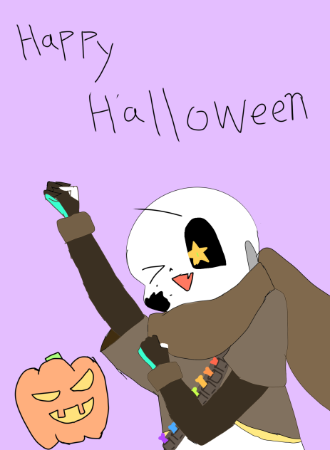 헤피 헬로윈!Ink!sans!