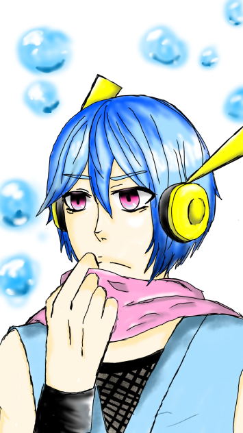 擬人化ゲッコウガ