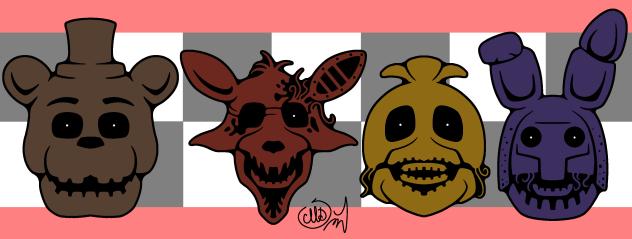 FNAF stickers 4