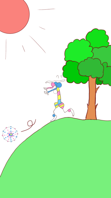 頭がころりんすっとんとん