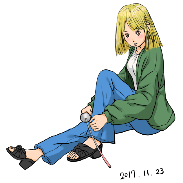 フェンシング ガール 日常