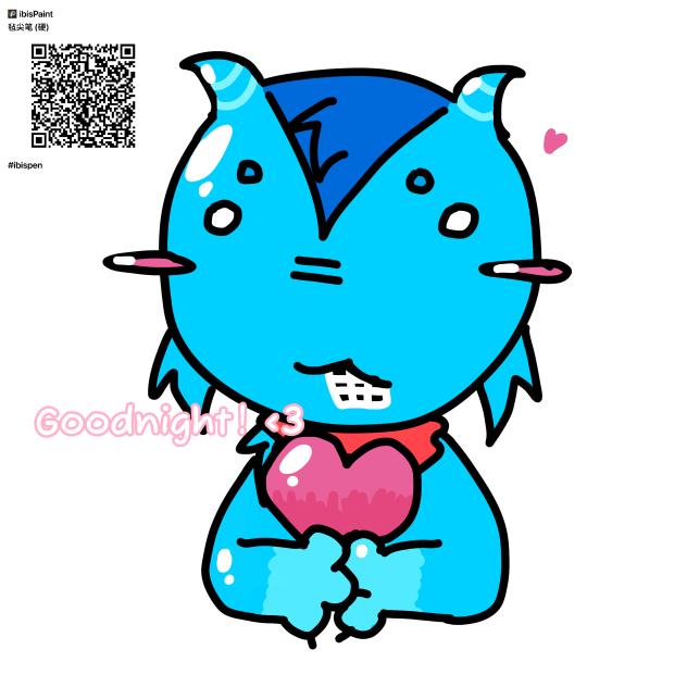 BLUUDUDE SAID GOODNIGHT!🩷