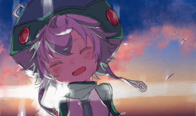 夜明けの花