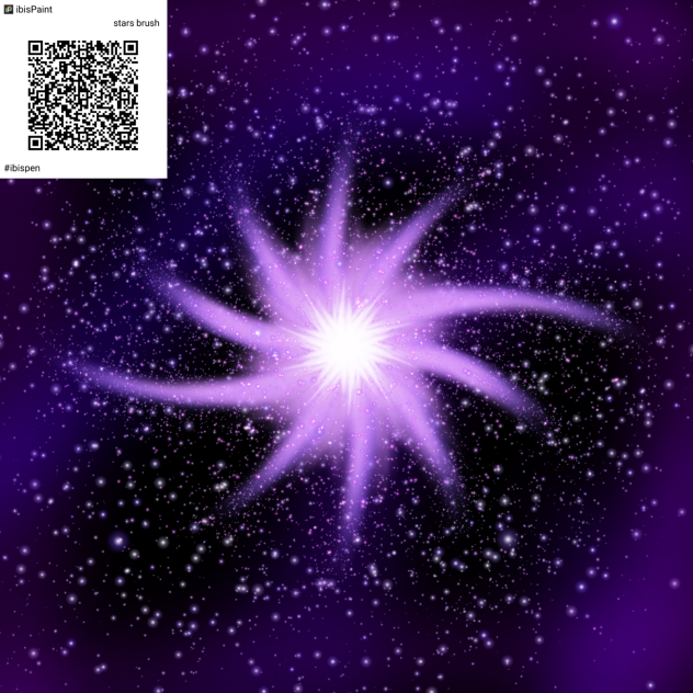 Stars brush ibisPaint