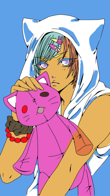 塗らせていただきました。アニメ塗り