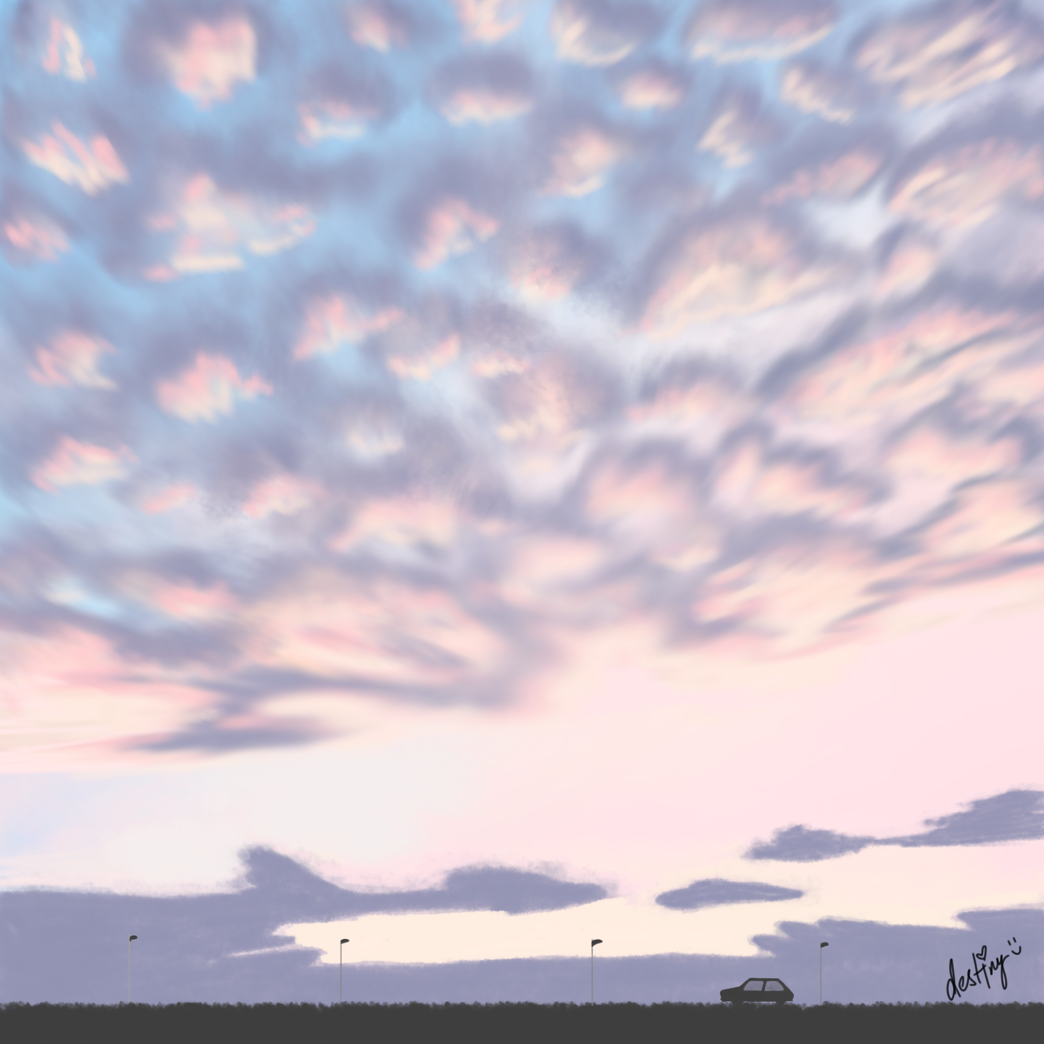 Pastel Landscape - ibisPaint