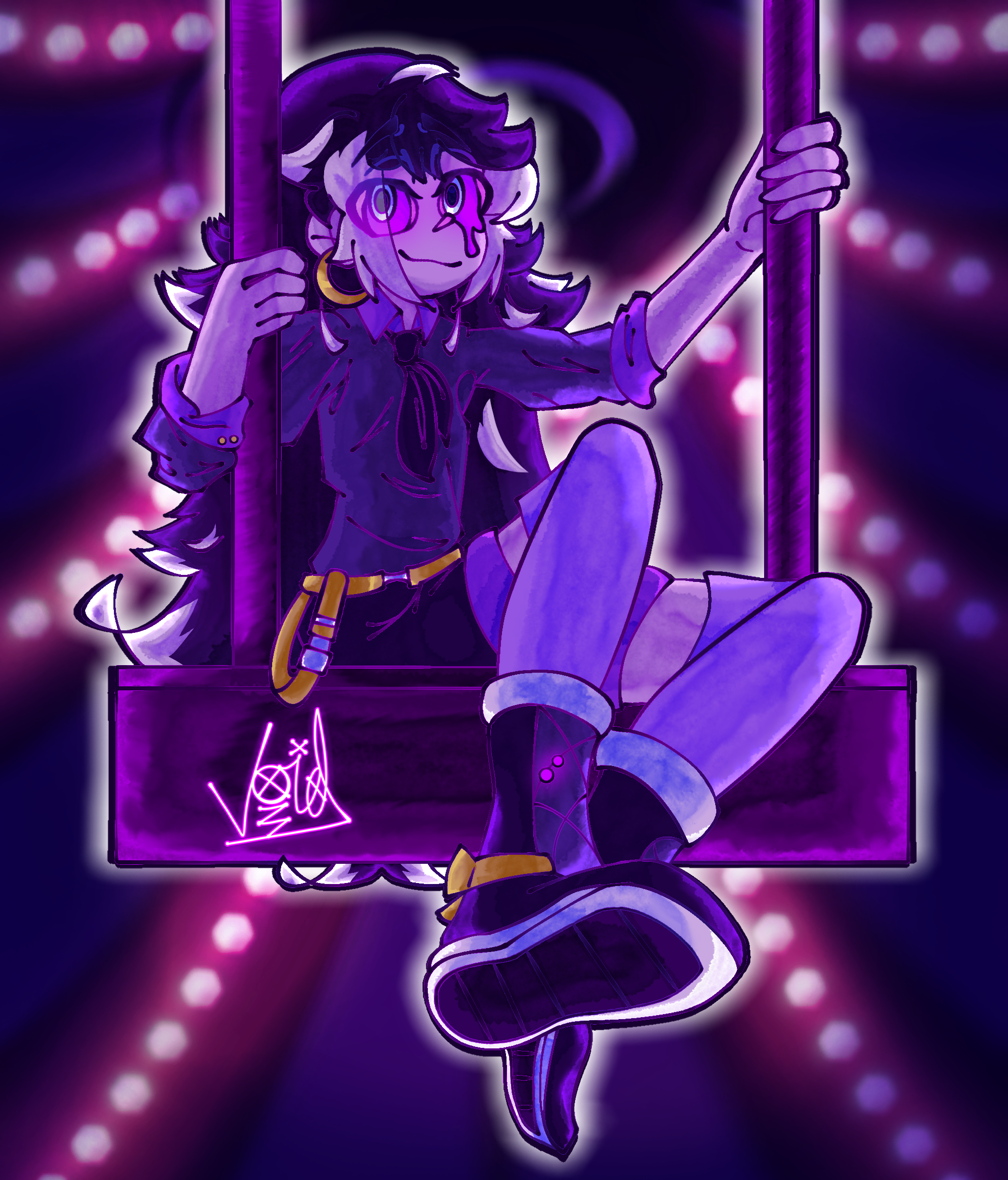 - Abyss on the Trapeze - - ibisPaint