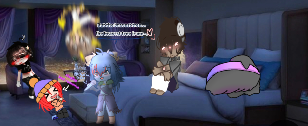 gacha sleepover collab!