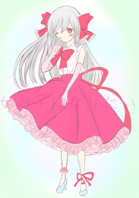 女の子になりたい Ibispaint