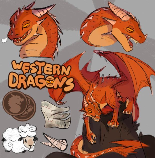 Western dragon!