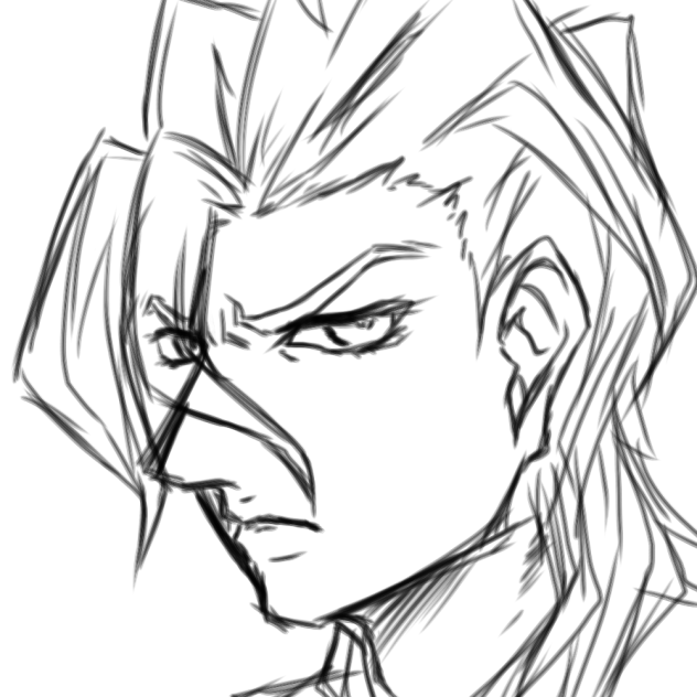 フーゴさん落書き