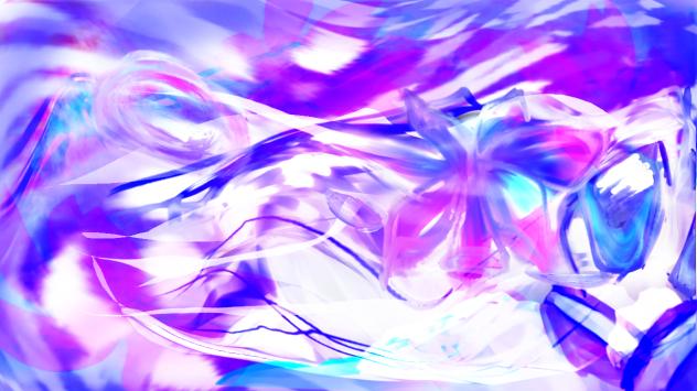 Crystal rays - ibisPaint