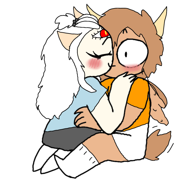 dibujo de beso 2