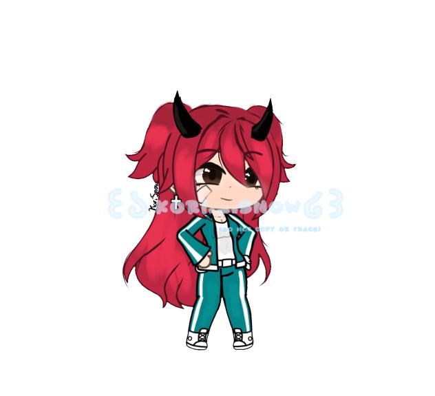 My oc Kaiya in squid game fit