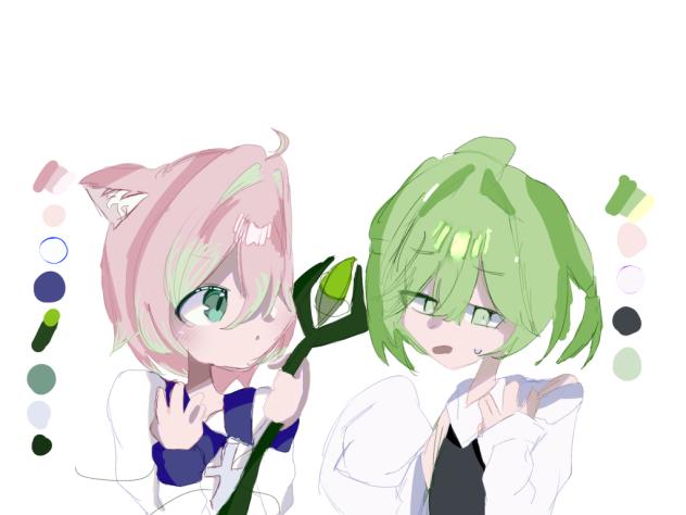 代理と代理の衣装交換