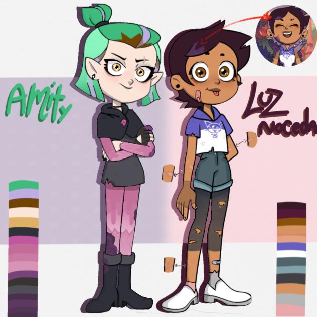 🔮Luz Noceda and Amity🌒
