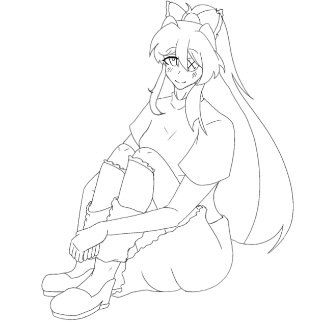 Lucy’s Contest Lineart