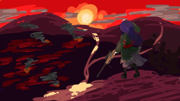 風景画が描きたかった