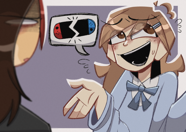 “I broke your Nintendo Switch™️”