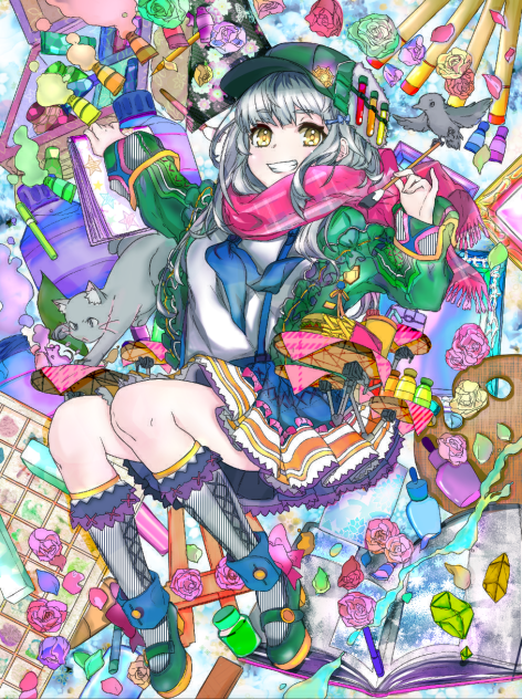 お借りしました20🌸👩🏻‍🎨