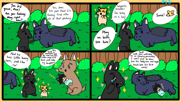 Tom Has Been Born- 📝Short Comic📝(Pg3)