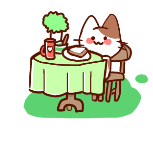 Cat sticker