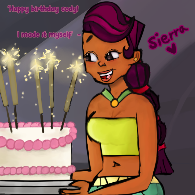birthday art 🎂