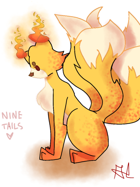 Nine tails