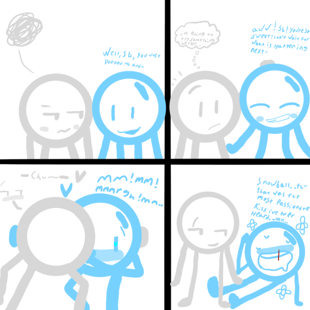 Snowball Makes A move (Snowble Comic)