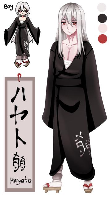My new OC ハヤト-Hayato