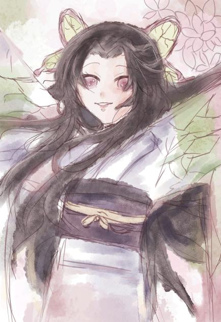 Kanae in kimono
