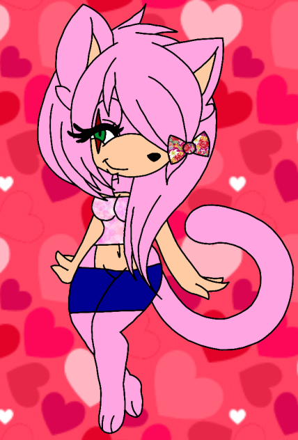 Amy The HedgeHog Turned Into A Cat