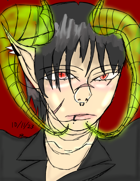 skyler my oc(semi realistic ver)