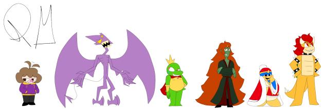 Nintendo villains my design remake