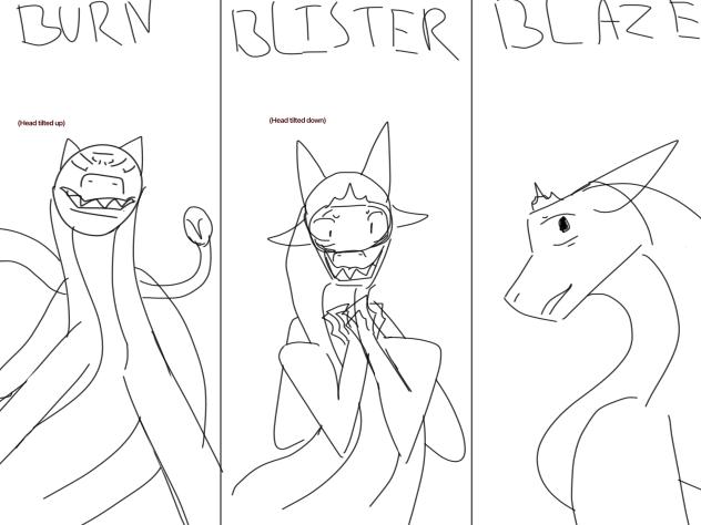 Burn, Blister, and Blaze Collab