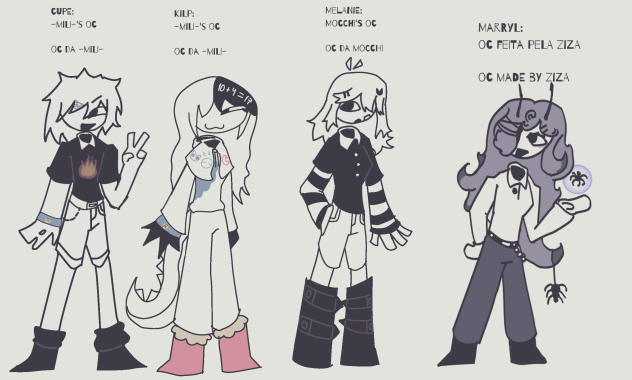 here you ocs! #2   esta aqui suas ocs!#2